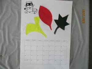 １１月のカレンダー１１