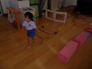 サーキット遊びをしています