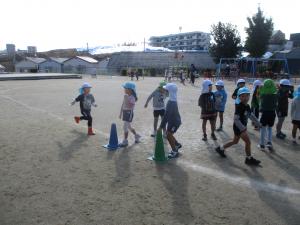 がんばれー！応援の声がきこえます