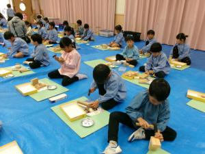 段々形になってきました