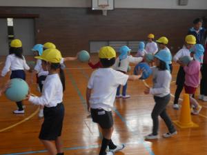 ボール遊びを楽しみました