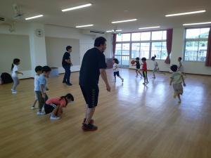 ドリブルの様子