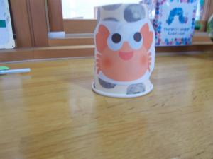 出来上がりのトコトコ動くおもちゃです