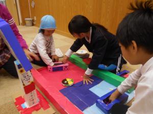 ホッケーゲームの様子