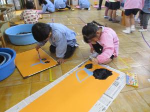 絵をかきました1