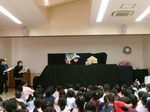 ペープサートを見ました