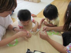 【りす組】りんご製作