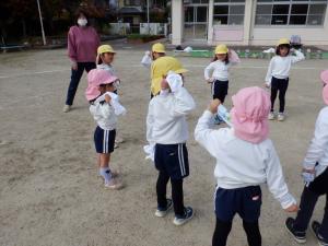 佐保幼　乾布摩擦