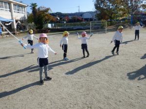佐保幼　縄跳びチャレンジ3