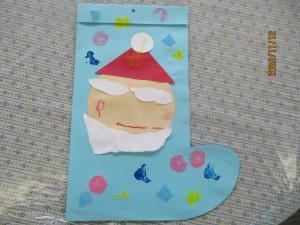 クリスマスプレゼントの袋づくり６