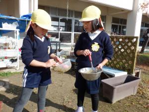 佐保幼　１１月ほし組カフェ２