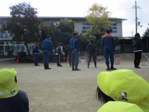 消火訓練の様子