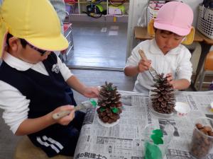 佐保幼　12月佐保小交流