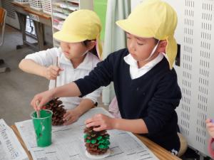 佐保幼　12月佐保小交流会5