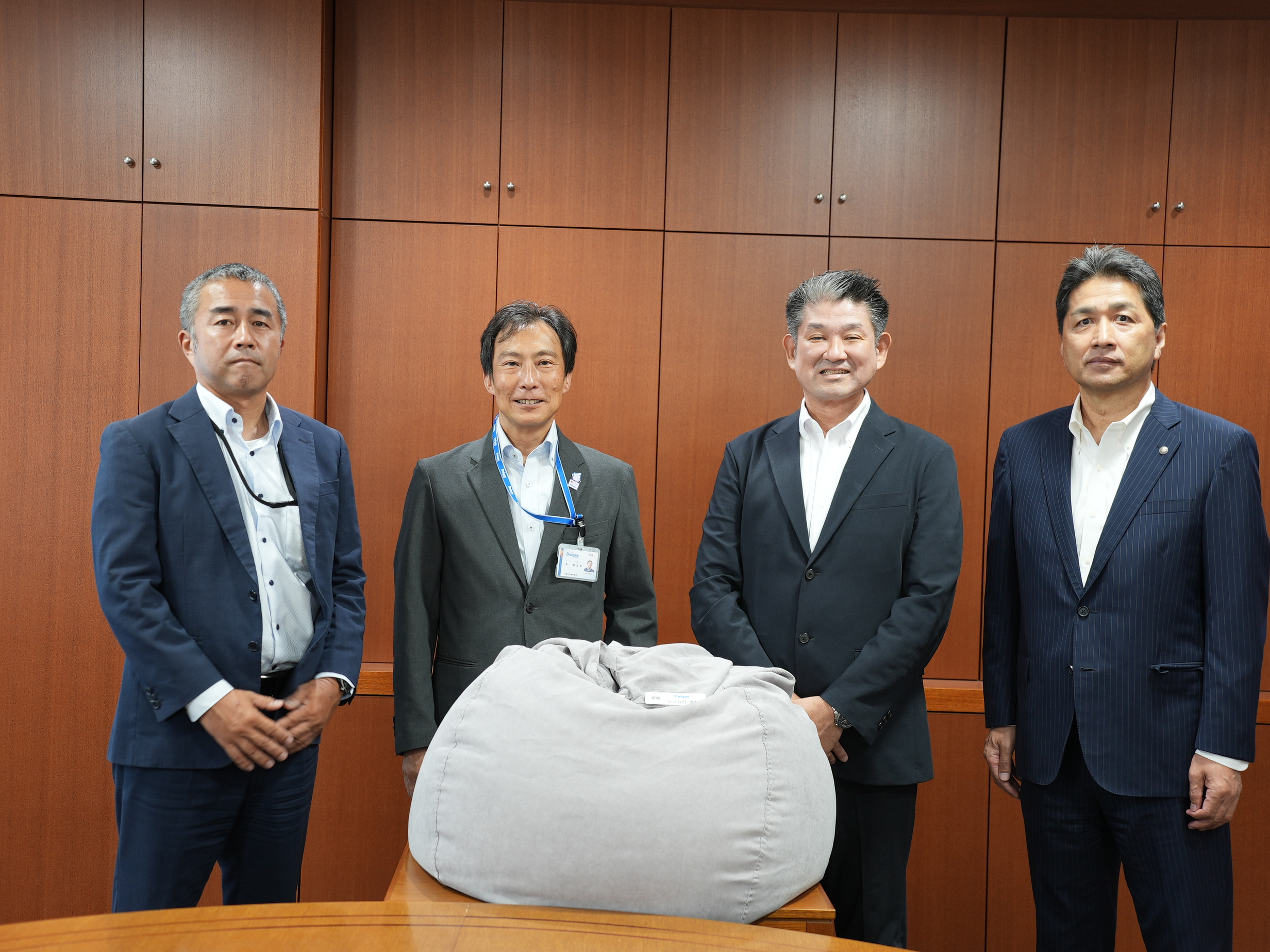 Daigasグループ「小さな灯運動」寄贈式