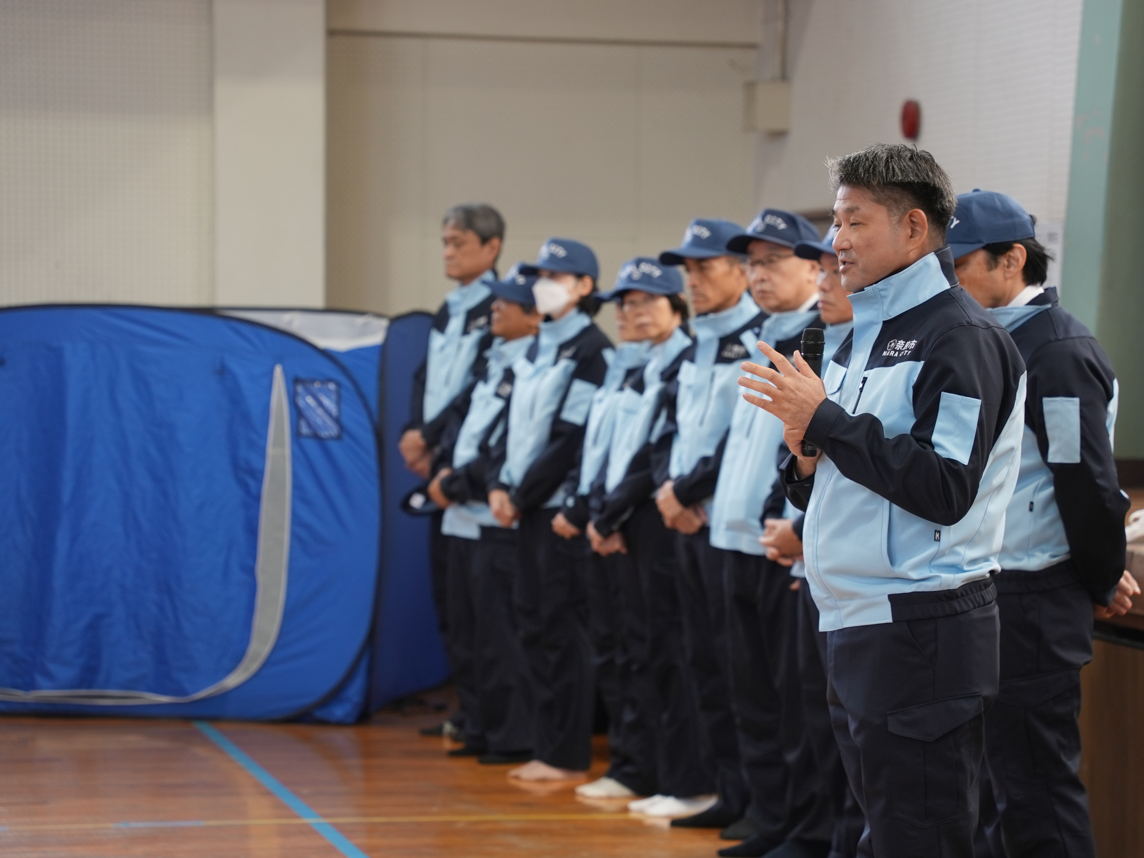 奈良市総合防災訓練