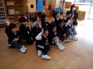 佐保幼　中学生出し物