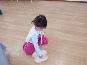 出来上がった駒で遊んでいます。