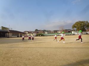 小学校かけ足　1組