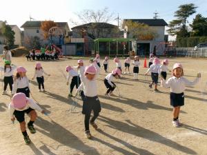 少し跳べるようになったよ