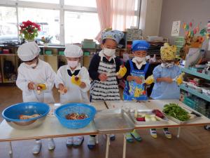 佐保幼　12月クッキング6