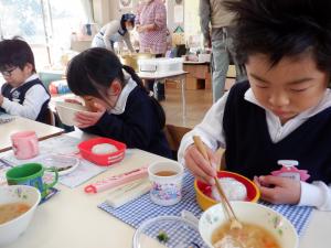 佐保幼　12月クッキング13