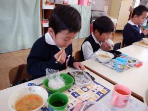 佐保幼　12月クッキング14