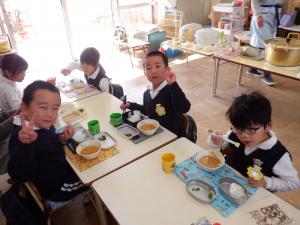 佐保幼　12月クッキング15