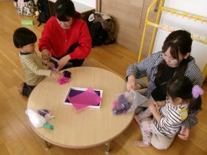 【ひよこ組】さつまいも製作