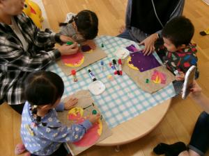 【りす組】サツマイモツタ描く