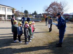 佐保幼　防災教室