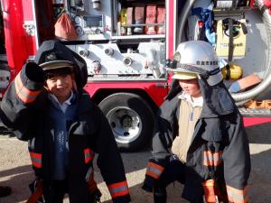 佐保幼　防災教室3