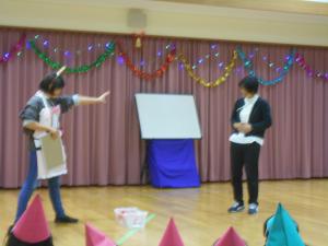 楽しいマジックショーでした