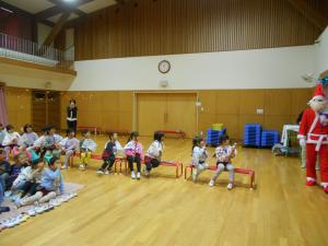 サンタさんが登場しました