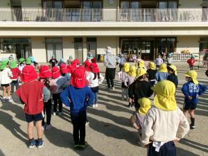 ラララ体操をしました