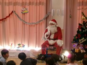 サンタさんが来たよ