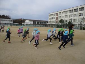 体力つくり駆け足　１