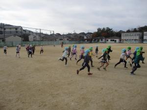 体力つくり駆け足　２