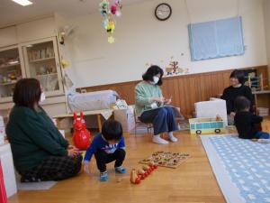 栄養士さんのお話を聞いています