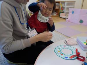 シールペタペタ