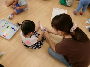1歳児　ぶどうづくり