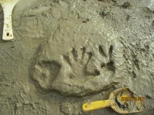 泥で形いろいろ