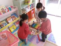 ２歳児　楽器遊び