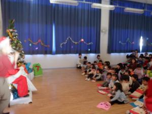 サンタさんが来たよ