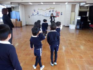 佐保幼　二学期終業式3