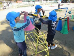 バーを上にあげるとどうなるかな