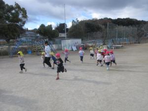 みんなでかけ足したよ