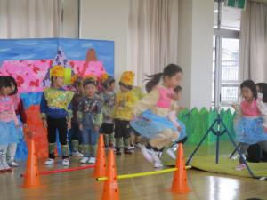 ジャンプに挑戦しています