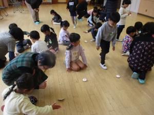 ２組　コマ回し　２