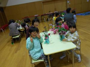 生け花体験4グループ